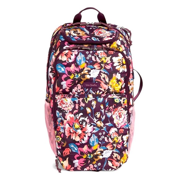 Vera Bradley Handbags - NWT Vera Bradley Lighten Up Journey Backpack - Indiana Blossoms
